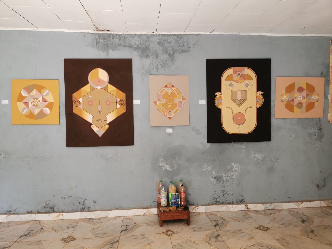 Gallery wall artworks