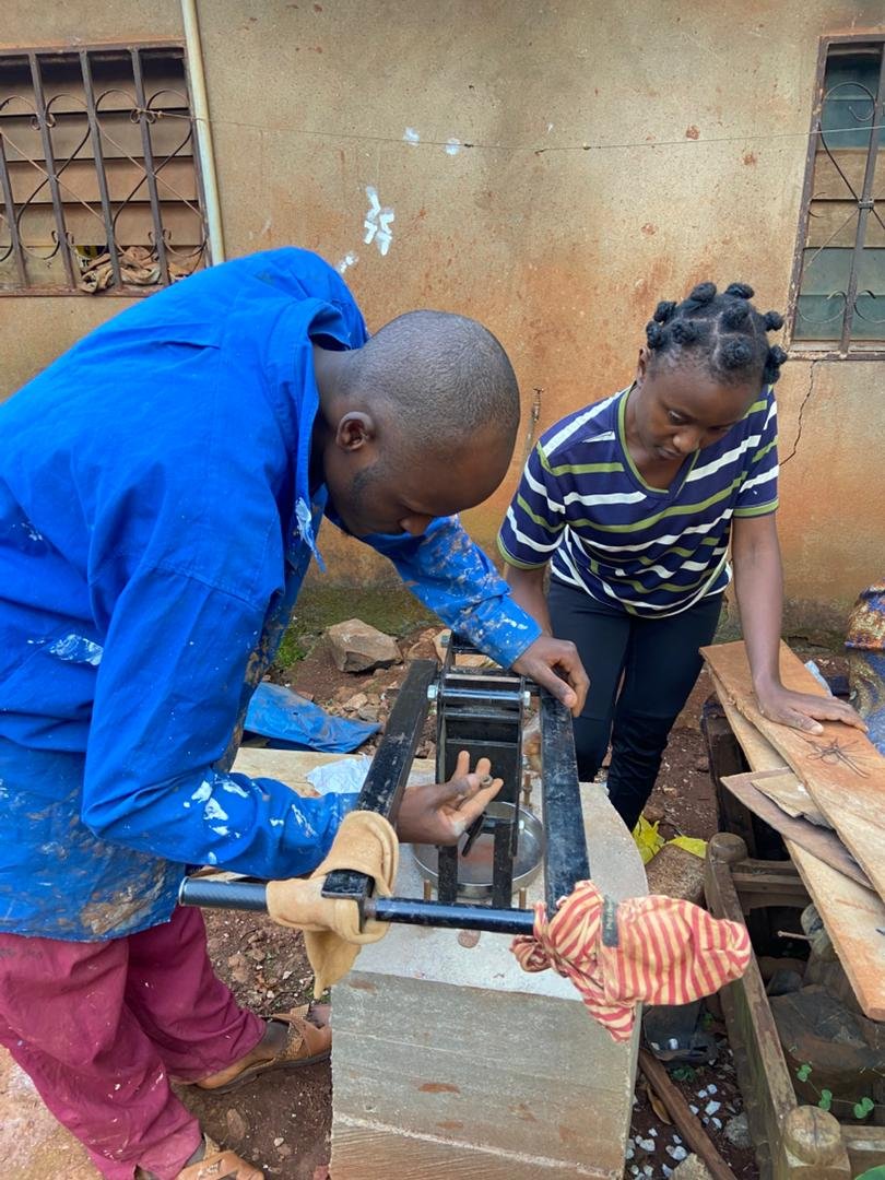 Workshop group indoors